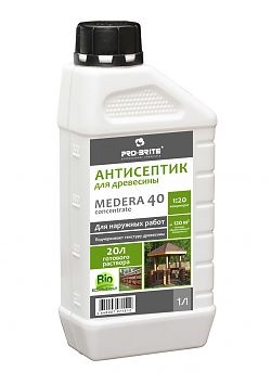 Препарат для защиты древесины  Medera 40 Concentrate-1литров