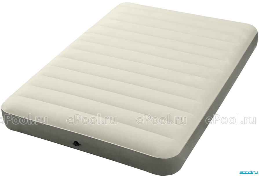 Надувная кровать deluxe pillow rest raised bed 152х203х42см