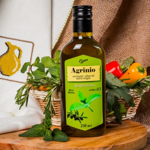 Оливковое масло Agrinio с мятой, 250 мл
