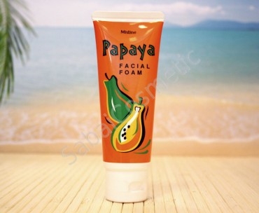 Очищающая пенка для умывания Mistine Papaya