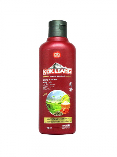 Шампунь для укрепления и роста волос с ягодами годжи Kokliang Strong and Volume long Hair 200мл.
