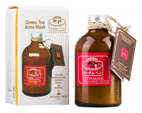 Маска для лечения акне с экстрактом зеленого чая Green Tea Acne Mask