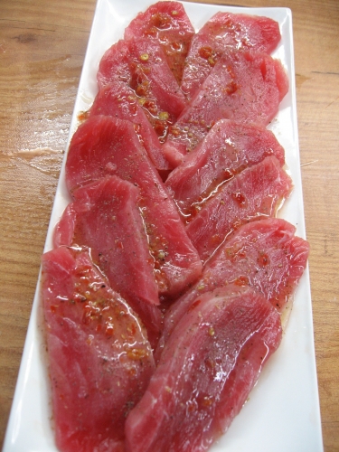Филе тунца стейки 500 гр.