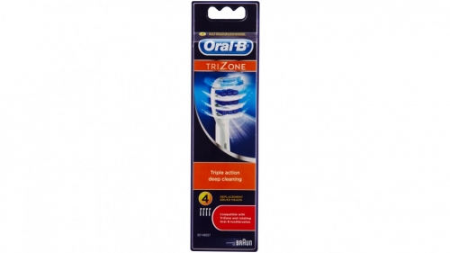 Насадка для электрической зубной щетки Oral-B Trizone, 4 шт.