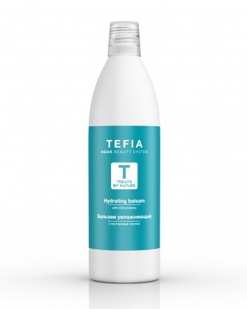 Tefia Treats by Nature Бальзам увлажняющий с протеинами молока 1000 мл.