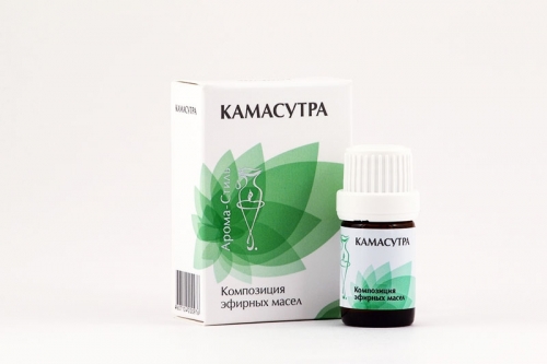 «Камасутра» (грейпфрут, иланг-иланг, шалфей мускатный, пачули, жасмин)   · Essential Oil Blend “Kamasutra”