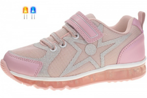 Полуботинки Kenka кроссовки для девочки 17-639 pink