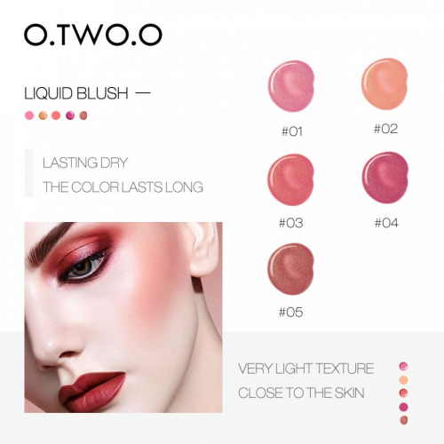 Жидкие румяна O.TWO.O Blush Liquid 15g (арт. 6061)