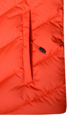 Куртка пуховая мужская (оранж/синий) m08190s-rn162