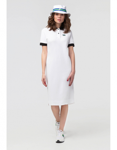 Платье женское (белый/черный) w26101fs-ww191