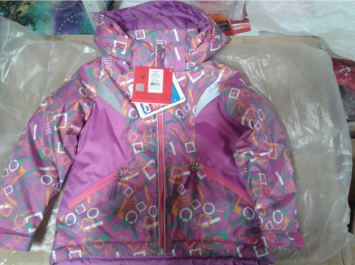 62446 BOG Куртка для девочки размер 110