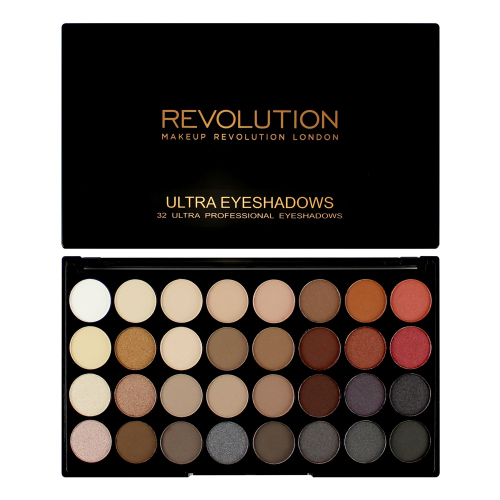  Revolution Makeup Палетка теней Ultra 32 Shade Eyeshadow Palette, Flawless 2 / Арт. 201456