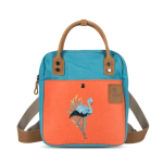 Маленький рюкзак Ginger Bird голубика-папайя Фламинго 301659456599