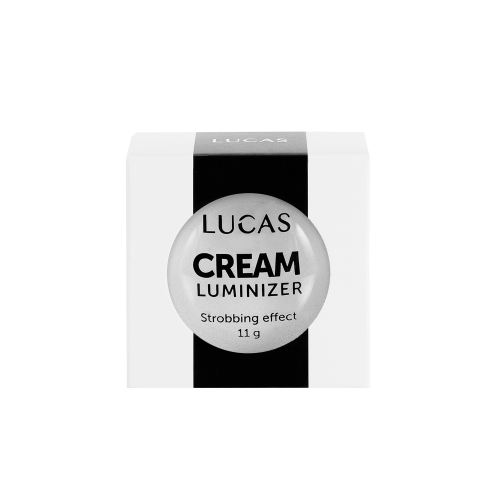 Кремовый хайлайтер Cream luminizer Lucas, №01 Silver, 11g