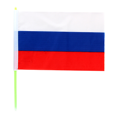 ПС530198 Флаг флуоресцентный, размеры около 20 см, пластик