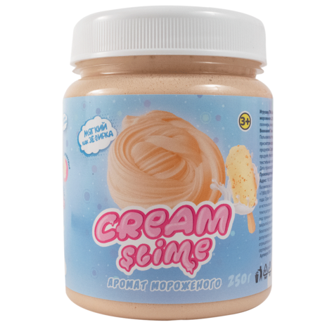 Cream-Slime с ароматом мороженого, 250 г