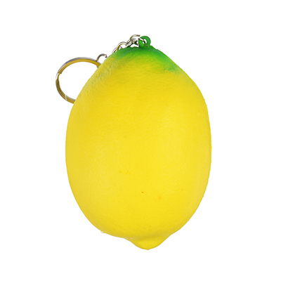 ИМ297043 Игрушка-мялка лимон с ароматом, ПУ, 7х9х7см