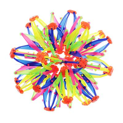 ИР214016 Игрушка в виде шара-трансформера, пластик, 14см, разноцветная