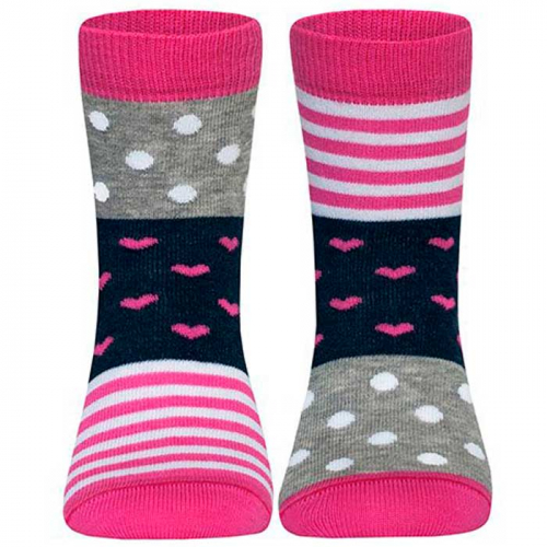 Носки детские Tip-top (282) серый-розовый