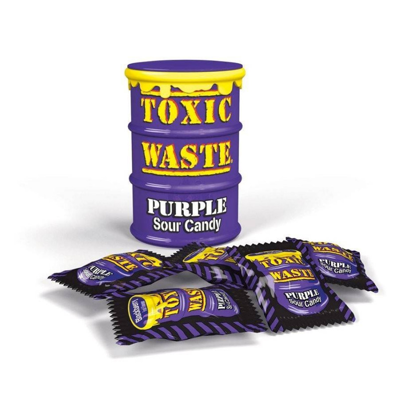 Леденцы Toxic Waste фиолетовые 42 г Артикул: 5238