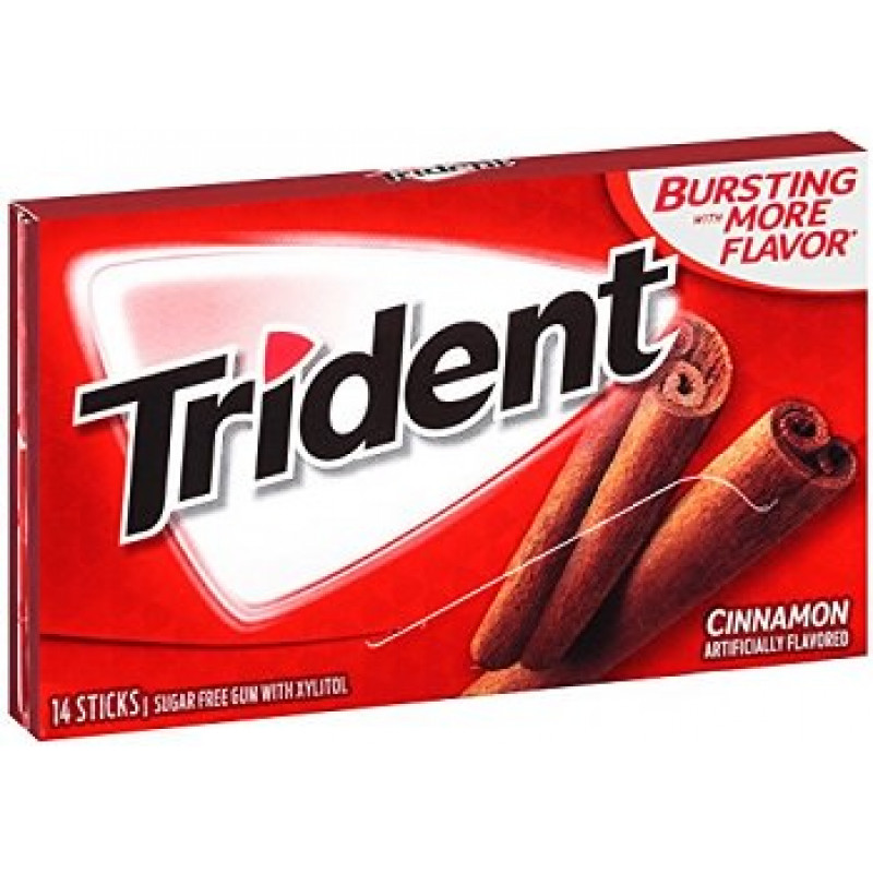Trident Cinnamon Жевательная резинка Артикул: 7182