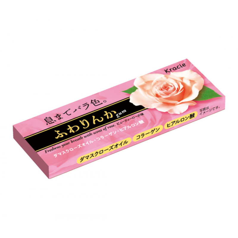 Жевательная резинка Kracie Rose Gum (аромат Розы) Япония SALE Артикул: 7067