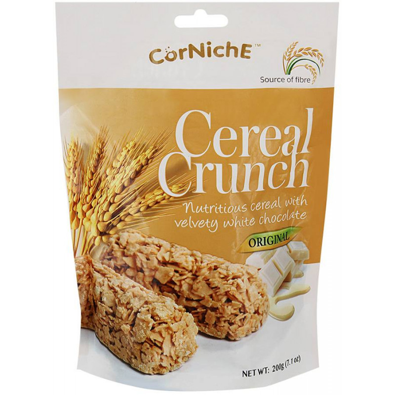 Злаковые Кранчи CorNiche со вкусом Ванили 200г