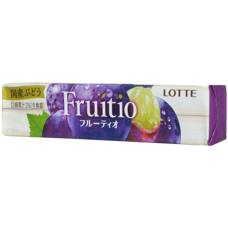 Lotte Fruitio Grape жевательная резинка Артикул: 7216