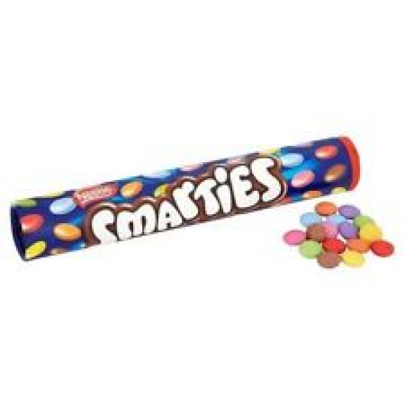 Драже Nestle Smarties гигантская туба 130гр Артикул: 5649
