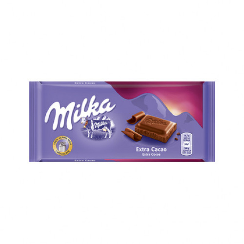 Шоколад Milka Extra Cacao 100гр Артикул: 5626