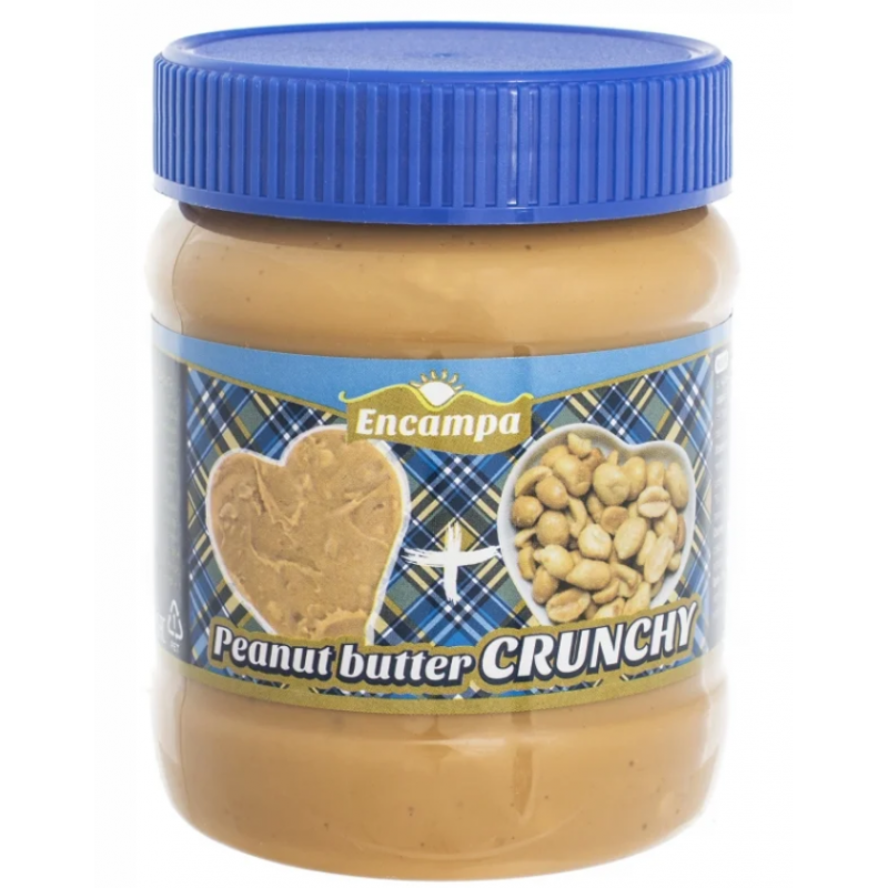 Арахисовая паста Encampa Peanut Butter Crunchy 340гр Артикул: 6874
