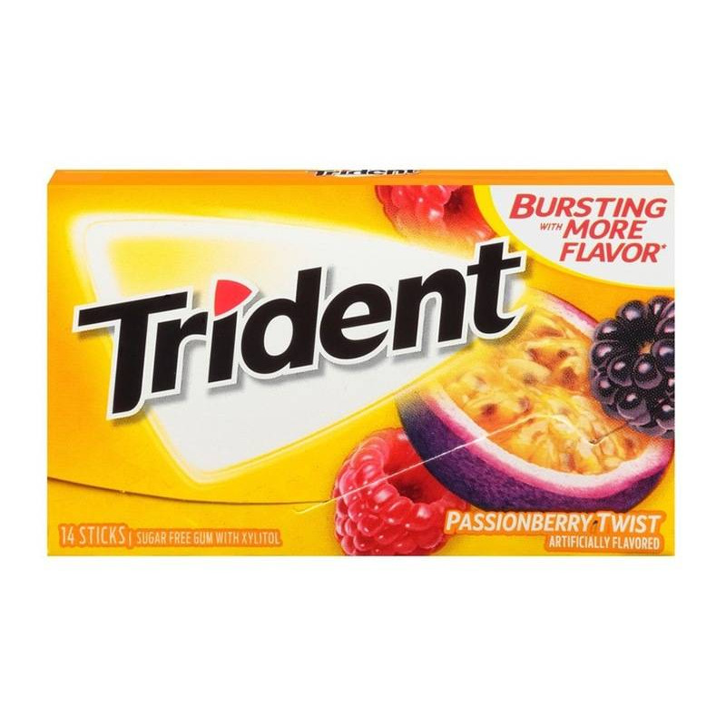 Trident Passionberry Twist Жевательная резинка Артикул: 5958