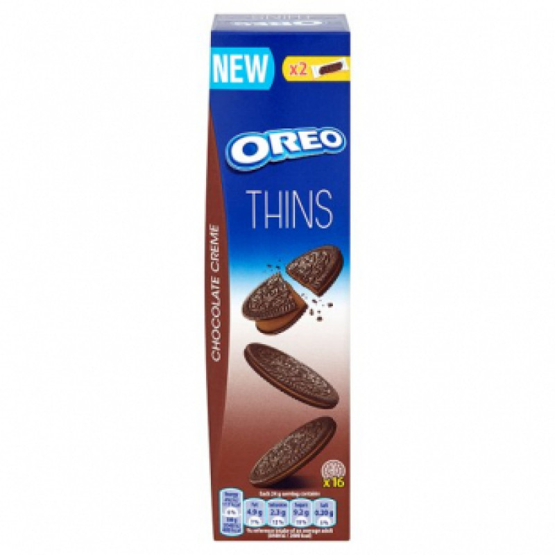 Oreo Crispy & Thin (Печенье С Шоколадным Кремом) 96гр. Артикул: 5263
