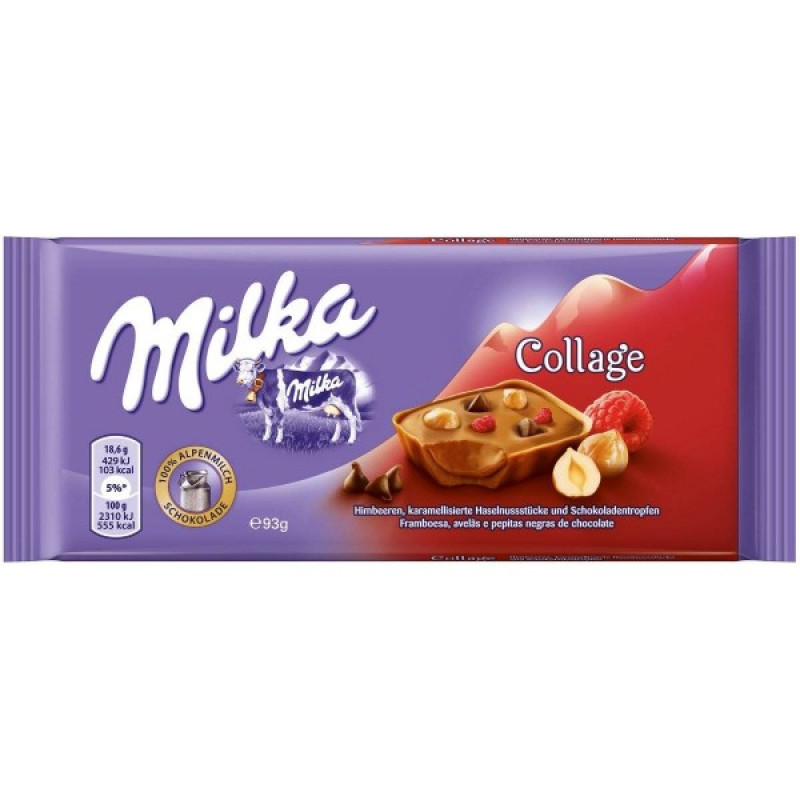 Шоколад Milka Collage Fruit 93гр (плитка) Артикул: 5166