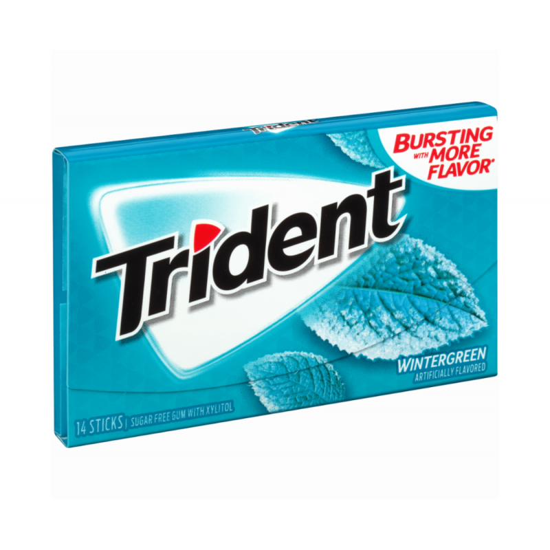 Trident Wintergreen Жевательная резинка Артикул: 7432