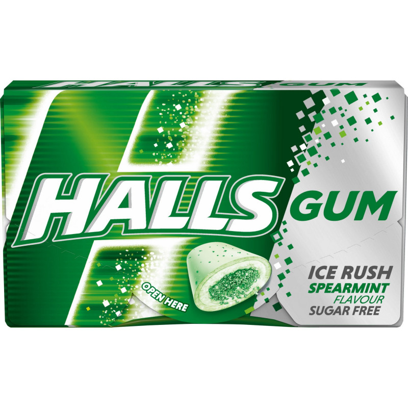 Жевательная резинка HALLS Двойная Мята Артикул: 7434