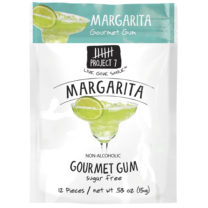 Жевательная резинка Project 7 Margarita Vida (со вкусом знаменитого коктейля) США SALE Артикул: 7071