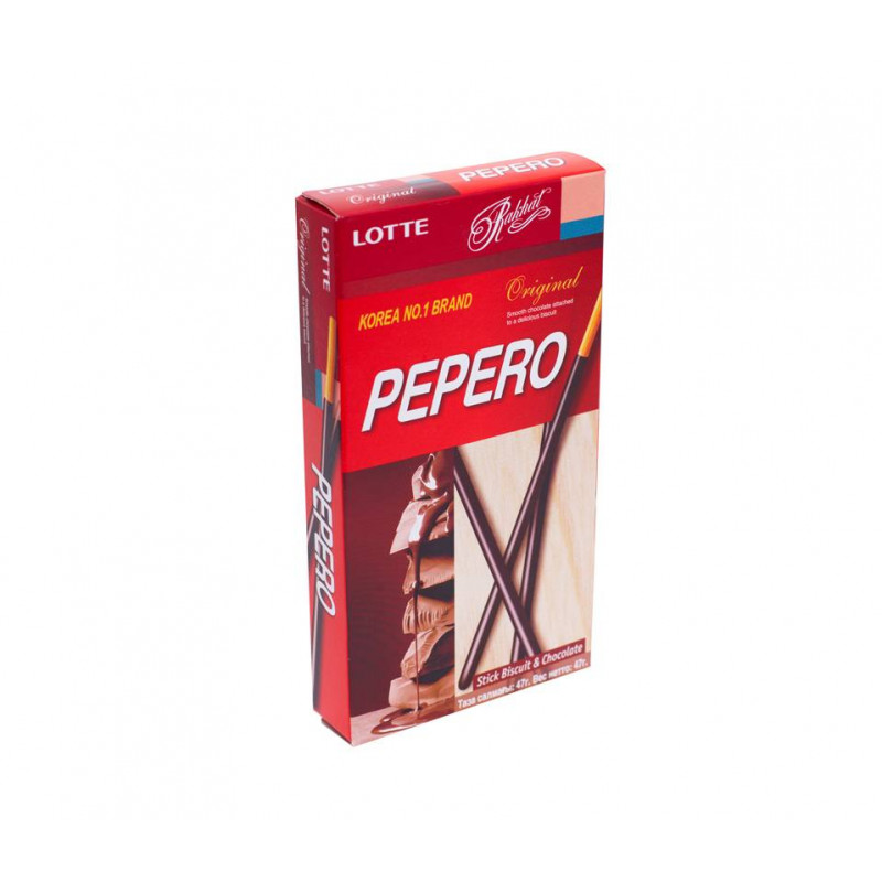 Pepero печенье-соломка в шоколаде 47гр Артикул: 6875