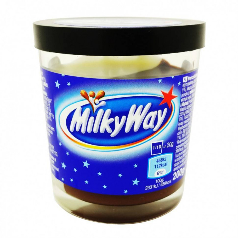 Milky Way шоколадная паста 200гр Артикул: 5179