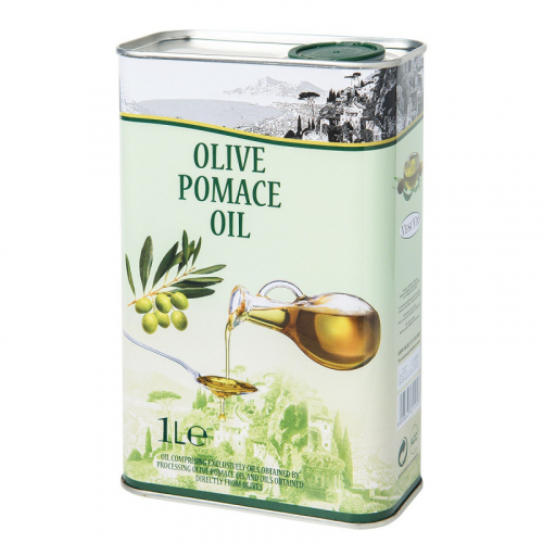 Натуральное оливковое масло Olive Pomace Oil холодного отжима (1 литр). Италия Артикул: 7139