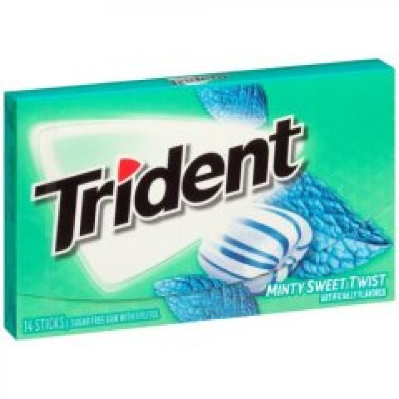 Trident Minty Sweet Twist Жевательная резинка Артикул: 7178