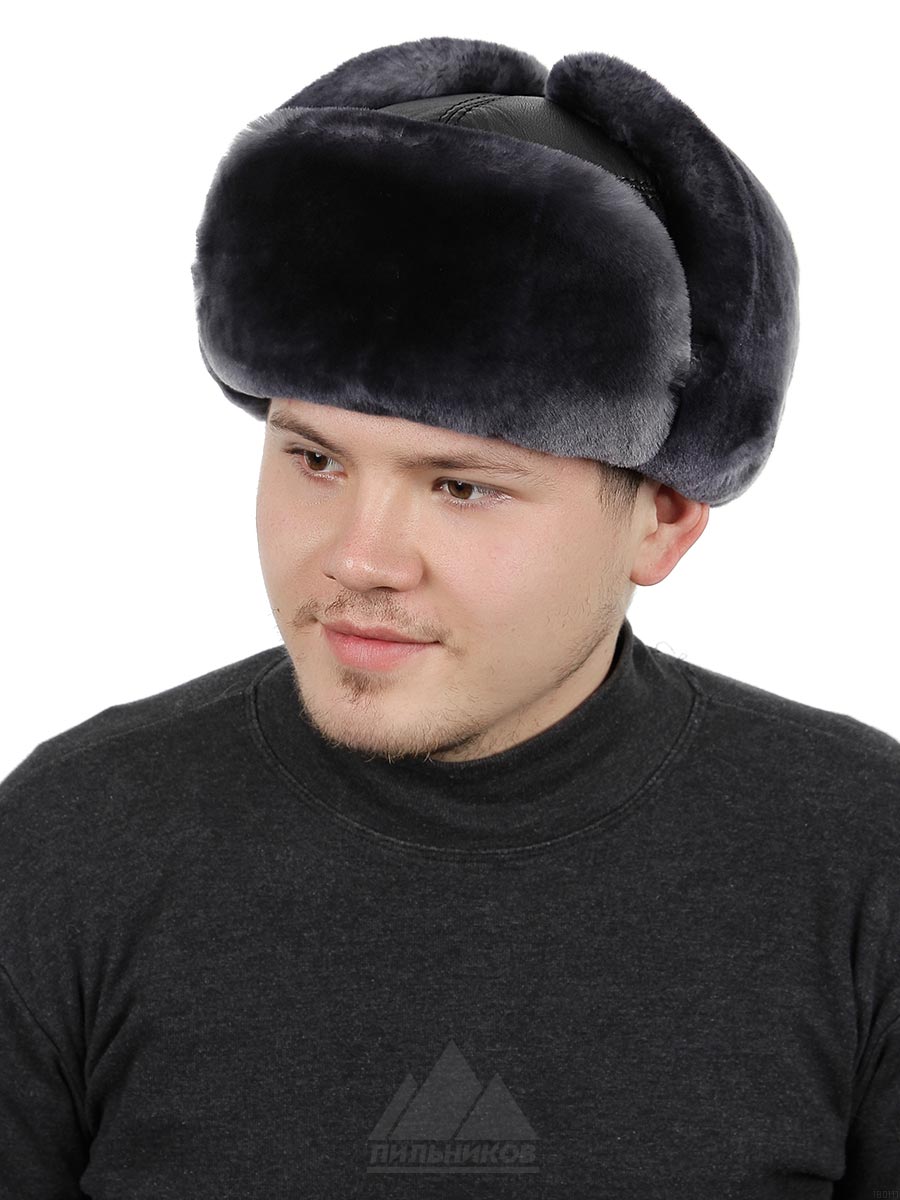 Мутоновая шапка мужская