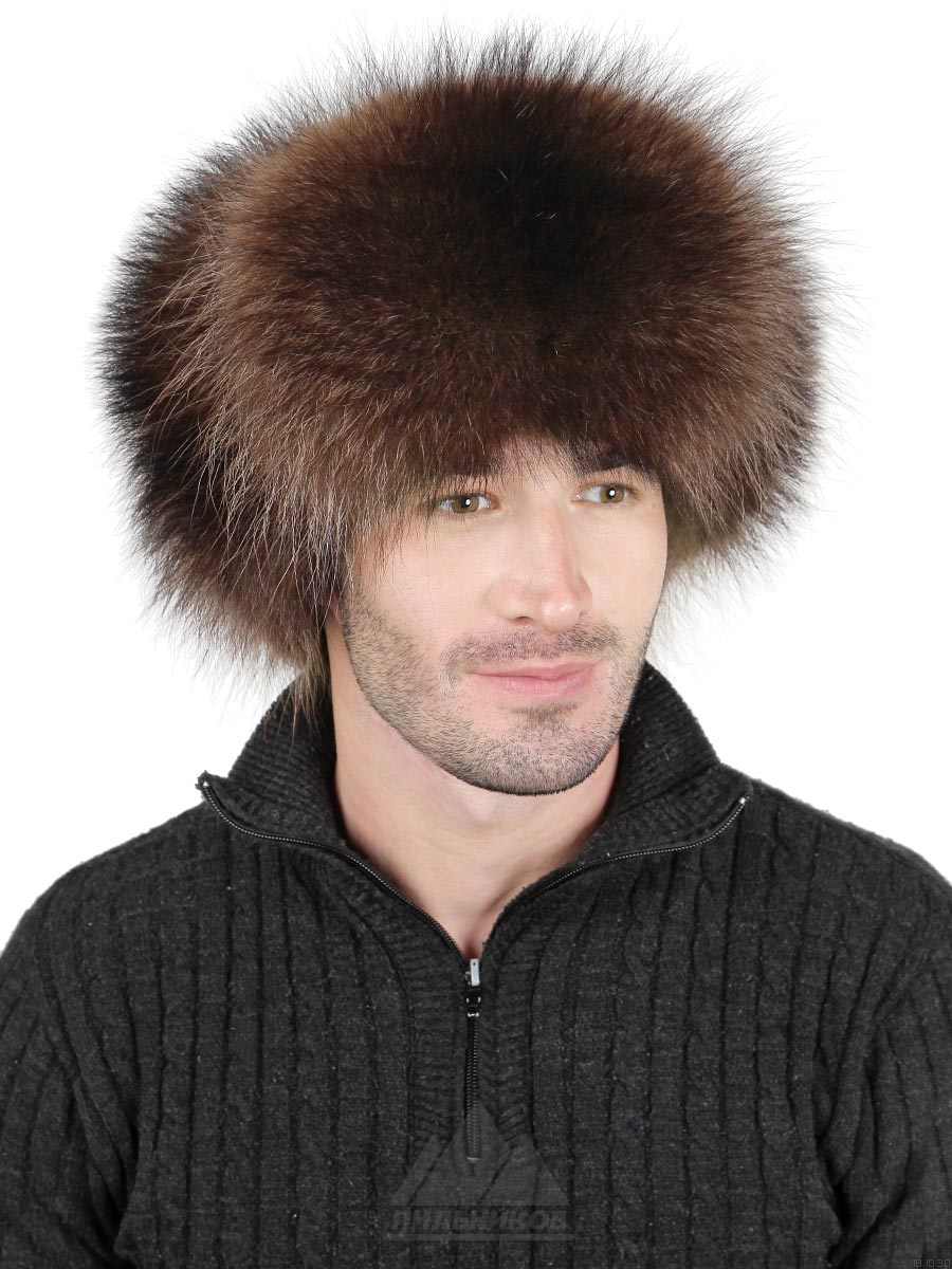 Зимние мужские шапки из меха