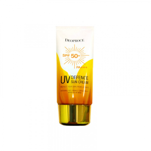 Deoproce UV Defence Sun Cream SPF 50+/PA+++ - Солнцезащитный крем 70г