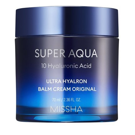 1748р. 2330р.   Увлажняющий крем-бальзам MISSHA Super Aqua Ultra Hyalron Balm Cream Original 70 мл