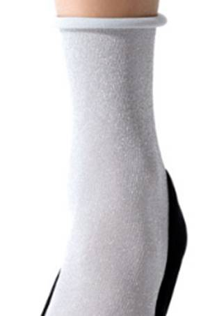 MONA BLING № 01 носки женские 30 den розовый (tulip/argento)