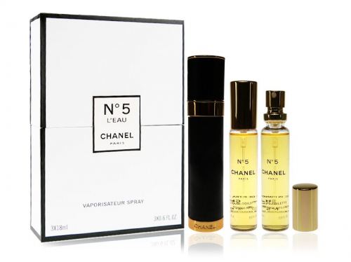 Набор Chanel N 5 L'Eau 3 х 18 ml, Edt (уценка)