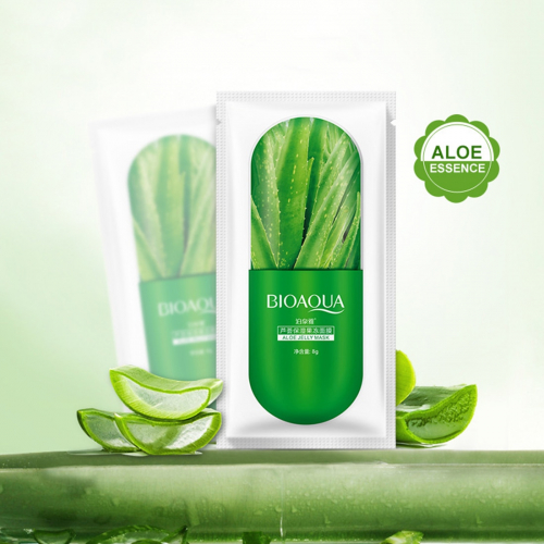 Bioaqua ночная маска увлажняющая Aloe Jelly Mask (арт. 1777), 8 ml