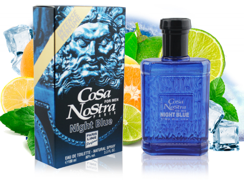 Paris Line Cosa Nostra Night Blue, Edt, 100 ml (Mуж)