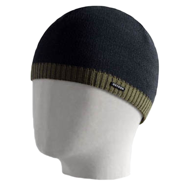 шапка Stripe т.серый-хаки